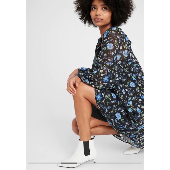 Banana Republic Floral Swing Dress - Picture 3 of 11